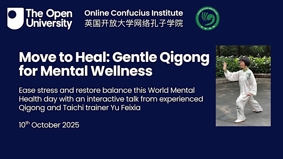 World Mental Health Day: Online Qigong with Feixia Yu